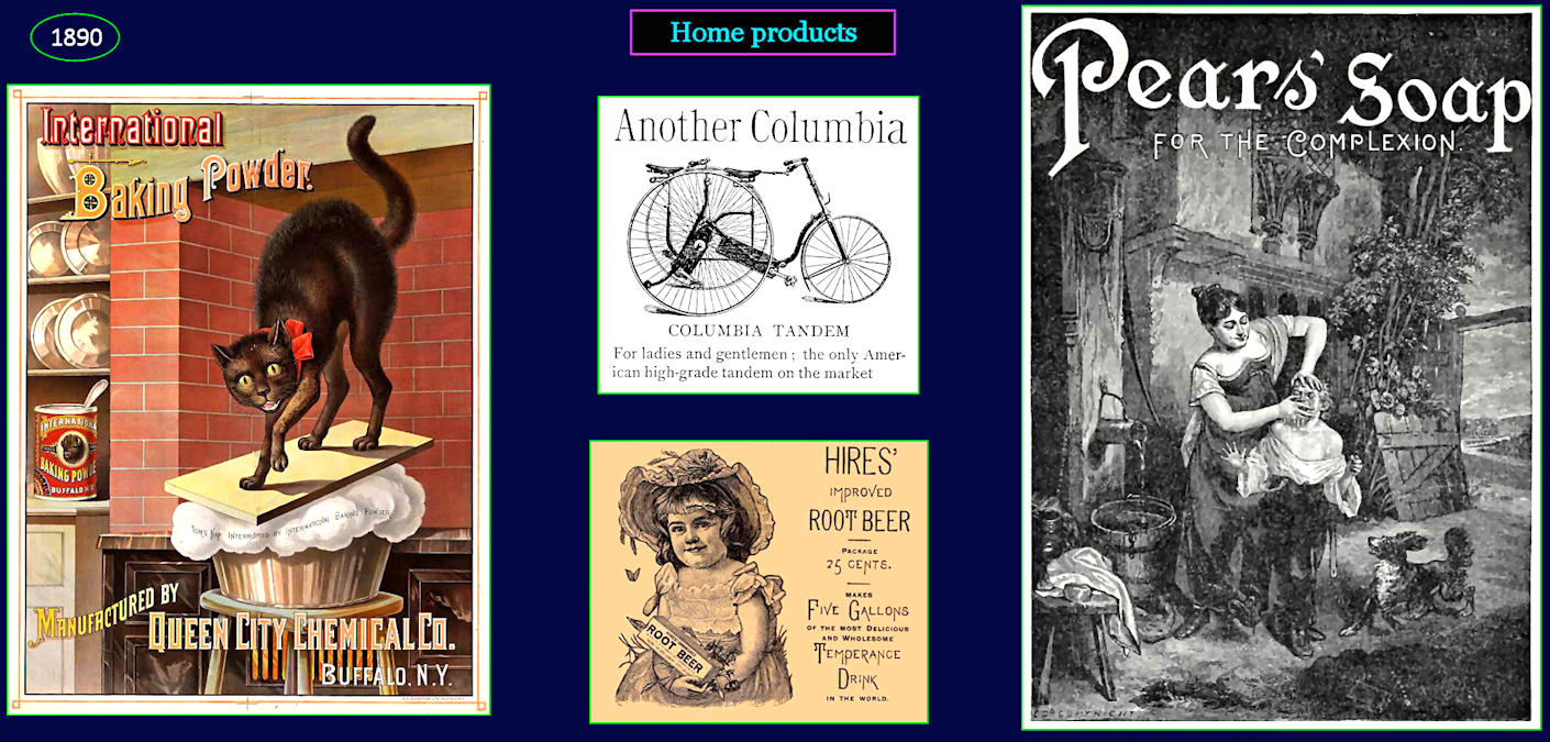 Home products made special, 1890